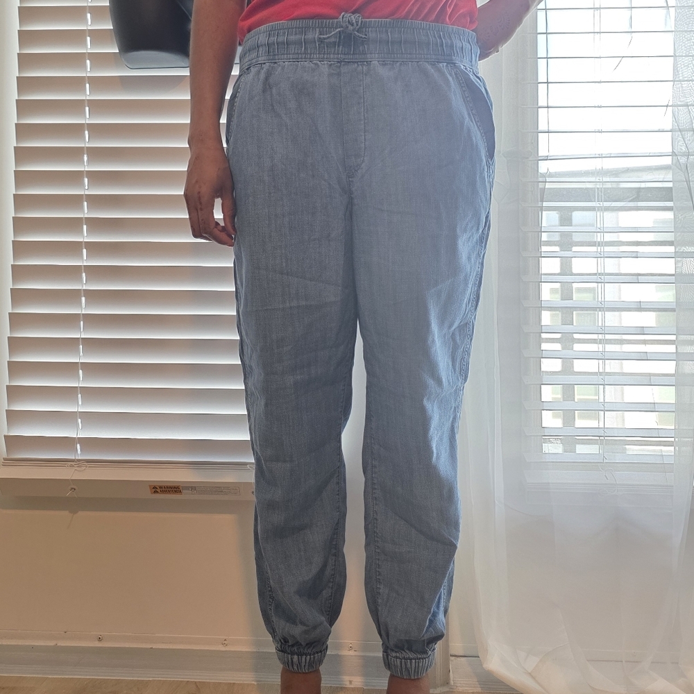 Gap Chambray Utility Joggers - Picture 8 of 8